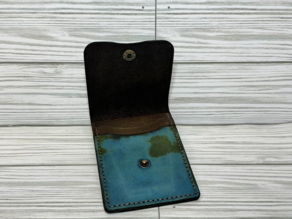 LEATHER MINIMALIST SNAP WALLETS - Image 13