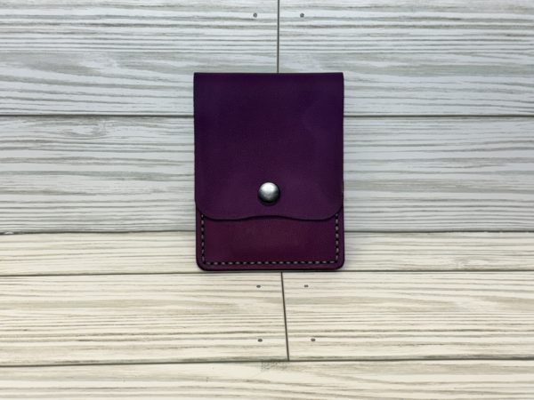 LEATHER MINIMALIST SNAP WALLETS - Image 2