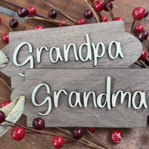 Personalized Wood Christmas Stocking/Gift Tags