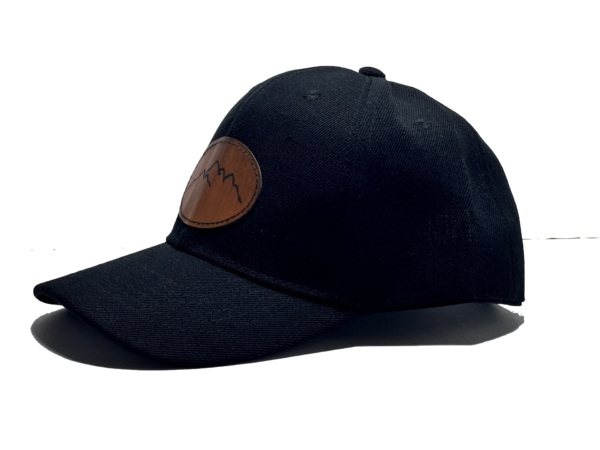 Custom Leatherette Hat Patch Baseball Caps - Image 4