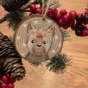 Hand-Painted Pet Ornament – Unique Personalized Gift