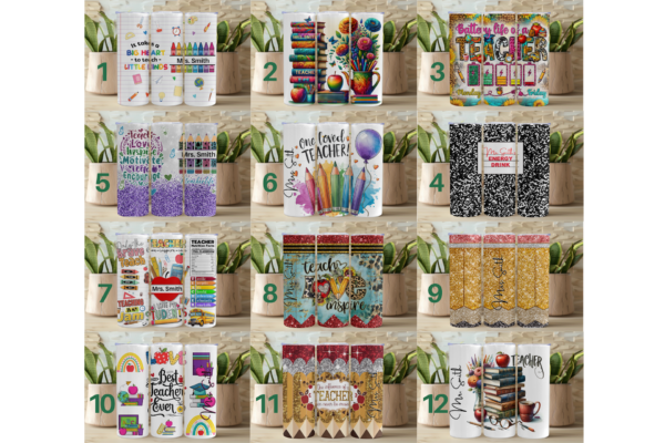 20oz & 30oz Skinny Tumblers – Special Sale for Nurses, Teachers, and Moms - Image 2