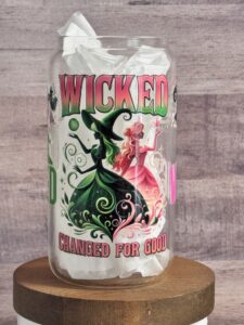 Wicked Glass Can Tumblers