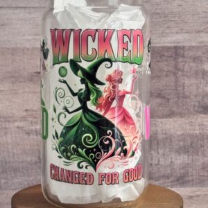 Wicked Glass Can Tumbler