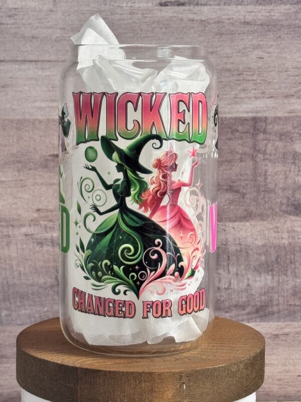 Wicked Glass Can Tumbler