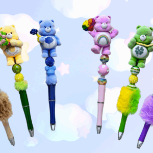 🌈 Care Bears Beadable Pens – Share the Fun with Every Scribble! 🌈